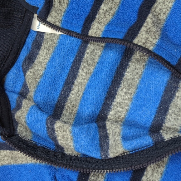 Garaninals Fleece Striped Hooded Jacket 12M - Picture 5 of 6